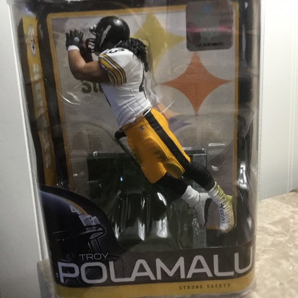 Pittsburg Steelers Troy Polamalu NFL NICE! Series 25 2010 - Picture 3 of 10